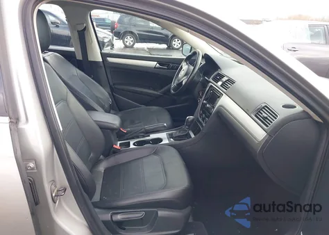 2013 Volkswagen Passat Se из США, поврежденный, VIN 1VWBN7A33DC080102